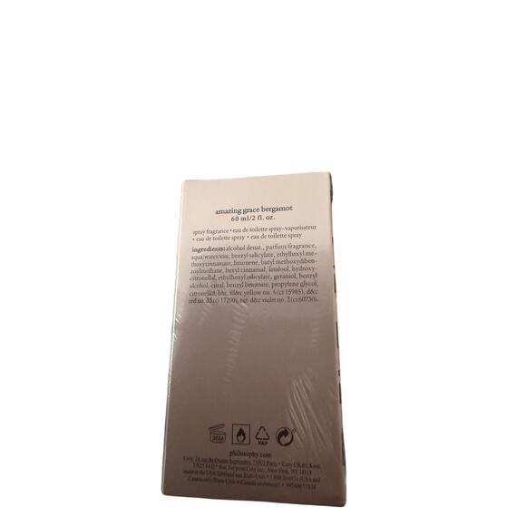 Philosophy  Amazing Grace Bergamot eau de toilette 60ml. 2 fl oz. - Picture 3 of 4
